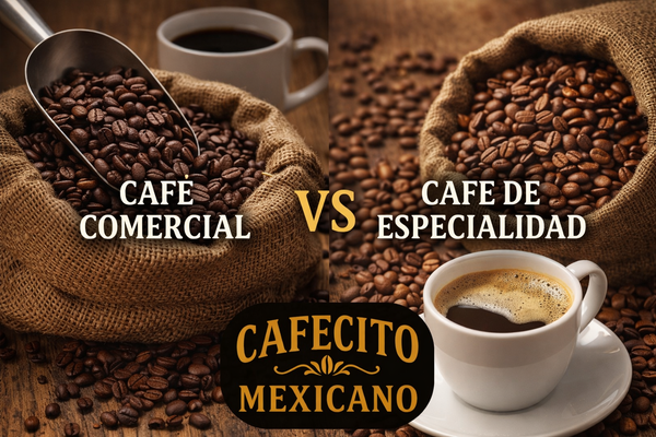 Café comercial vs café de especialidad: la diferencia que cambia completamente tu taza